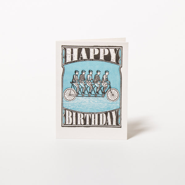 Happy Birthday Cyclists Geburtstagskarte