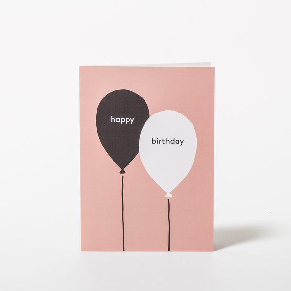 Geburtstagskarte Birthday Balloons von OELWEIN.