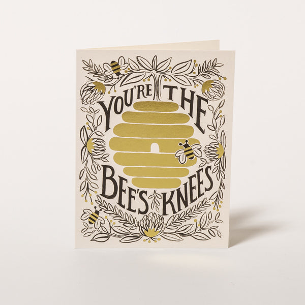 Grußkarte "You're the bees knees" von Rifle Paper Co.
