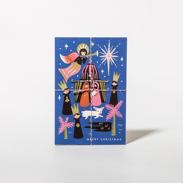 Postkarten-Set Nativity von Rifle Paper Co.
