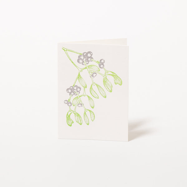 Mistletoe Grußkarte
