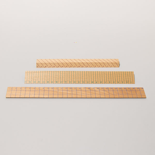 Wooden Ruler, thin Holzlineal