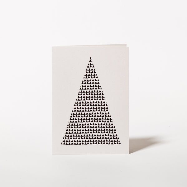 Weihnachtskarte Stille Nacht Black von Karte Design Fabrik.