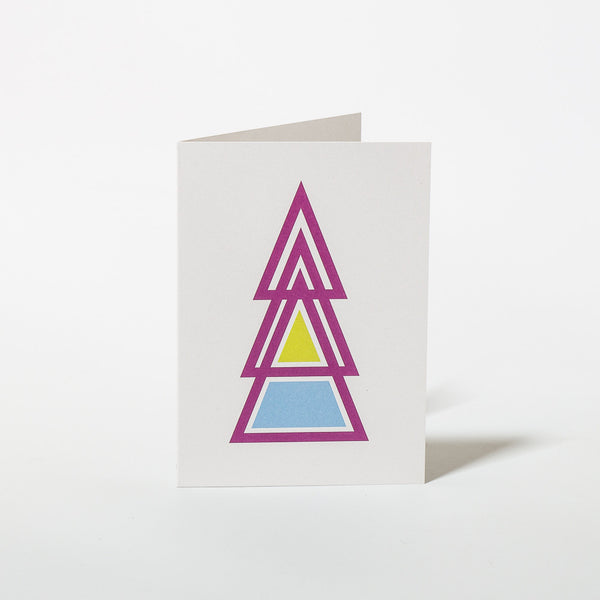 Weihnachtskarte Cookie Magenta von Karte Design Fabrik