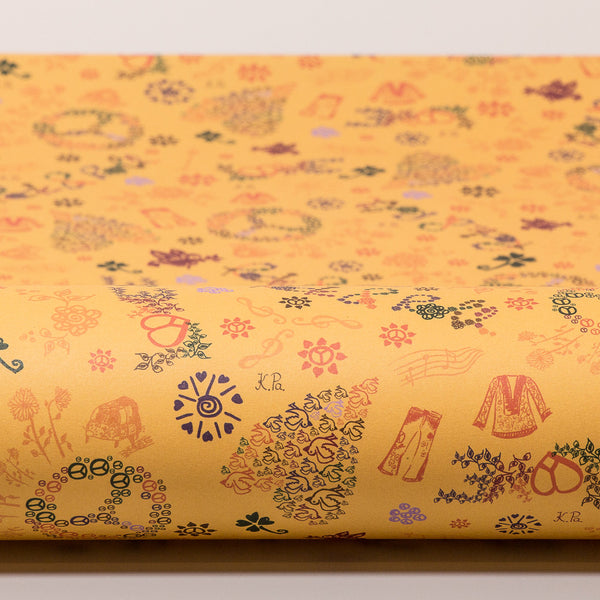 Hippie Geschenkpapier