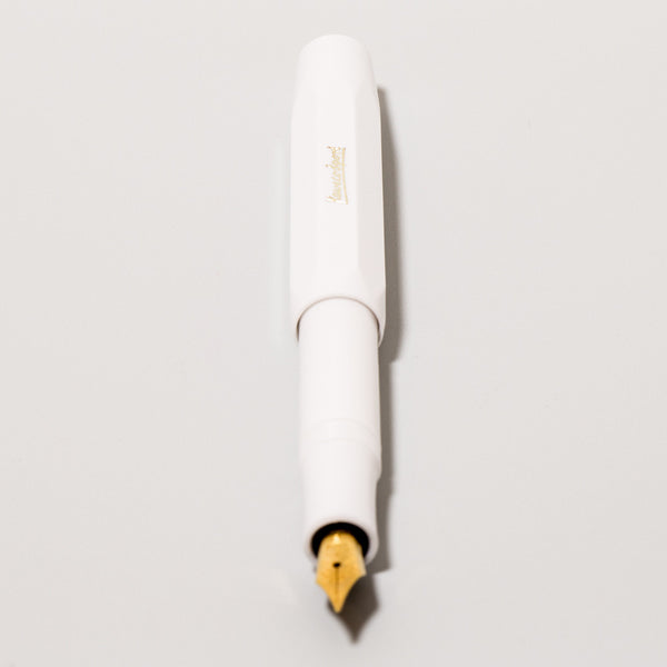 Classic Sport Fountain Pen White Füller