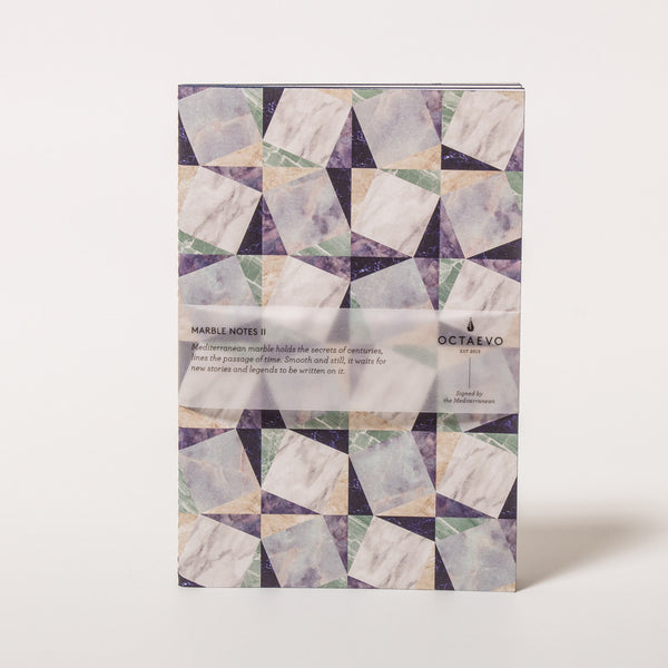 Marble Notes Blue Notizbuch