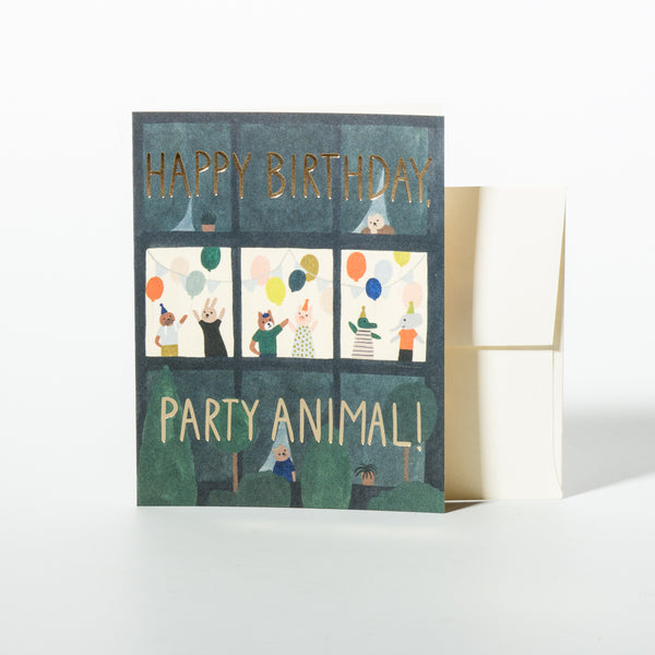 Animal House Geburtstagskarte