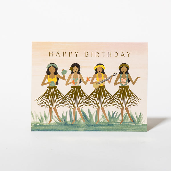 Geburtstagskarte Hula von Rifle Paper Co.