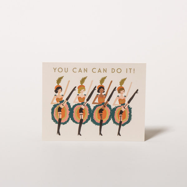 Grußkarte "You can do it" von Rifle Paper Co.