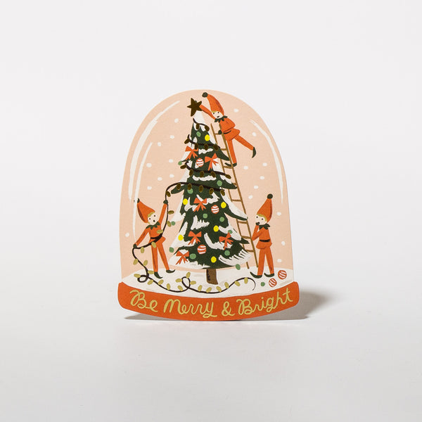 Weihnachtskarte Merry Elves von Rifle Paper Co.