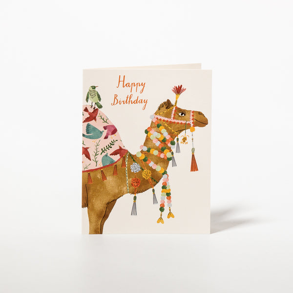 Camel Geburtstagskarte