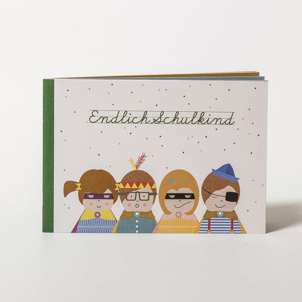 Journal "Endlich Schulkind" aus hochwertigem Recycling-Papier von ava&yves.