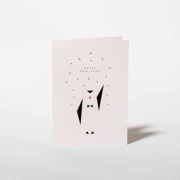 Grußkarte Happy New Yeah von thie studios.